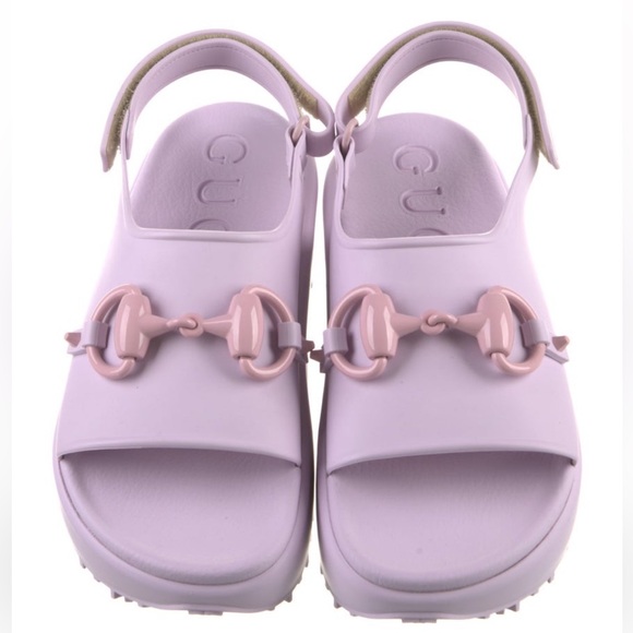 Gucci Rubber Sandals - Picture 1 of 5